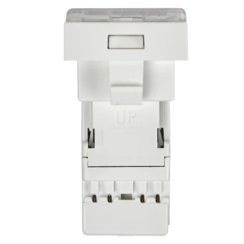 PRIMER РКИ-10-00-П-6 Розетка RJ45 кат.6 (1 мод.) бел. IEK фото 2