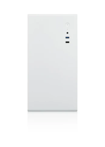 Корпус с блоком питания 450Вт./ Case Foxline FL-719W-FZ450R-U31, mATX case, white, w/PSU 450W 12cm, w/1xUSB2.0, w/1xUSB3.0, w/1xCombo Audio, w/pwr cord, w/o FAN фото 2