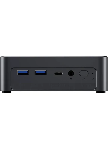Компьютер/ Chuwi AuBox  Intel Core Ultra 7 256V(2.2Ghz)/16384Mb/1000PCISSDGb/Int:Intel Iris Xe Graphics/BT/WiFi/war 1y/0.865kg/Gray/Win11Pro + DDR5 (no Slots)/USB3.2*5/HDMI*2/DP*1/RJ45*1/WIFI6E,BT5.3/Tipe-C*2/bracket/Aluminum Alloy + Galvanize фото 7