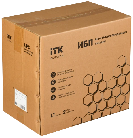ITK ELECTRA LT ИБП 3кВА/2,4кВт 48VDC без АКБ USB Schuko фото 3