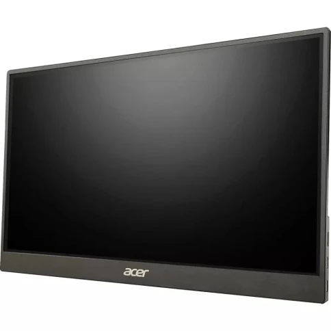Монитор/ Acer PM161QJbmiuux 15,6'', UltraThin Black, 16:9, IPS, 1920x1080, 6ms, 250cd, 60Hz, mini HDMI, 2xType-C, Speakers 1Wx2, FreeSync, HDR 10, Vesa:100x100 фото 3
