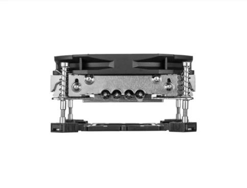 Кулер для процессора ПК/ CPU Cooler Foxline DB32i (125W, 4-pin PWM, 32mm, Al/Cu, 4x6mm, 1x90mm, 41.46CFM, 33dBA, 3400RPM, S: 1851/1700/1200/115X, Black) фото 5