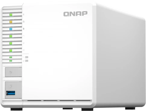 Сетевое хранилище без дисков/ SMB QNAP TS-364-8G NAS 3 HDD, 4-core Intel Celeron N5105/N5095 2.0 up to 2.9 GHz, 8 GB RAM (1x8 GB) up to 16 GB (2x8GB), 2.5 Gigabit Ethernet, 2xUSB 3.2 Gen 2 (10Gbps), 1xUSB 3.2 Gen 1, 2xM.2 PCIe Gen 3 x2 slots фото 3