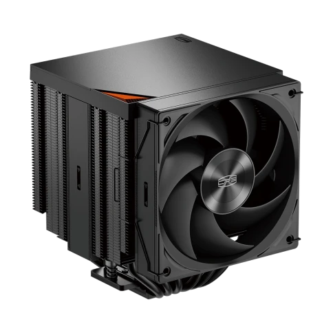 Кулер для процессора/ CPU Cooler PCCooler RZ620Pro TC BK (265W, 4-pin PWM, 160mm, Al/Cu, 6x6mm, 2x120mm, 80CFM, 36.2dBA, 2400RPM, S: 1851/1700/1200/115X, AM5/AM4, black) фото 1