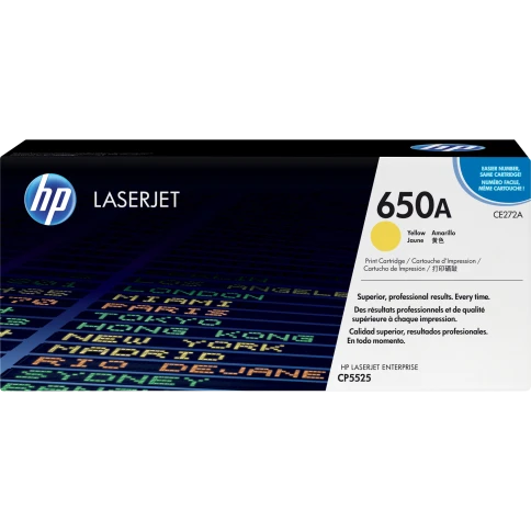 Тонер-картридж/ HP Color LaserJet CE272A Yellow Print Cartridge фото 1