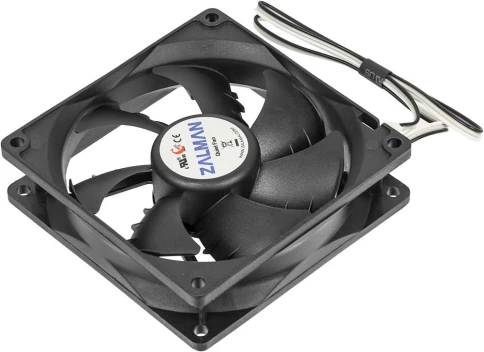 Вентилятор для корпуса Zalman ZM-F2 Plus (SF) 90х90x25 черный 3-pin 23дБ Ret [ZM-F2 PLUS (SF)] фото 3