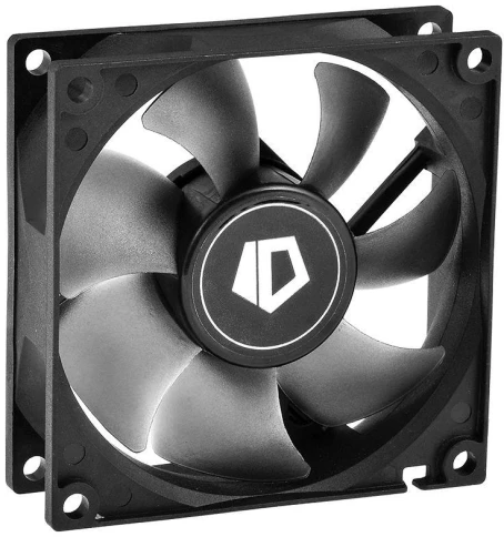 Вентилятор для корпуса ID-Cooling NO-8025-SD 80х80x25 черный 3-pin 21дБ Ret [NO-8025-SD] фото 2