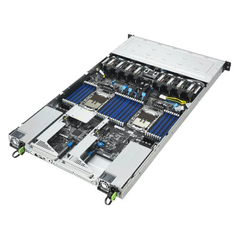 Серверная платформа/ ASUS RS700-E12-RS12U, 1U, 2 x Intel Xeon 6 LGA 4710, 32 x DDR5 6400, 12 x 2.5" hsb  NVMe/SATA*/SAS*, 2 x PCIE Gen5 x16, 2 x OCP3.0, 2 x M.2 Gen5 x2 (2280/2260)(VROC required for RAID), 1+1 2000W фото 5