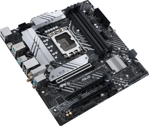 Материнская плата ASUS PRIME B660M-A WIFI D4 Soc-1700 Intel B660 4xDDR4 mATX AC`97 8ch(7.1) GbLAN RAID+HDMI+DP [PRIME B660M-A WIFI D4] фото 4