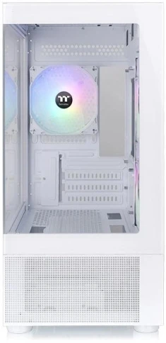 Корпус Thermaltake View 170 TG ARGB белый mATX 5x120mm 2x140mm 1x200mm 2xUSB3.0 audio bott PSU [CA-1Z4-00M6WN-00] фото 2
