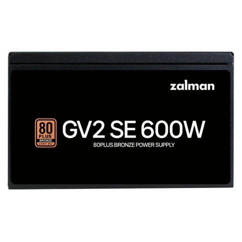 Блок питания ZALMAN ATX 12V Ver252 600W 80+Bronze, APFC, 120mm fan, 24pin, 1x4pin,1x8pin, 2xPCI-E, 4xMolex, 6xSATA, GV2 SE 600W, ZM600-GV2SE фото 3