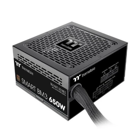 Блок питания Thermaltake Smart BM3 650 /Semi Modular/Non Light/Full Range/Analog/80 Plus Bronze/EU/JP Main CAP/All Flat Cables/Gen 5 фото 1