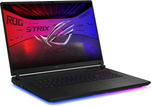 Ноутбук/ ASUS ROG Strix SCAR 18 G835LX-SA017 18"(2560x1600 mini LED)/Intel Core Ultra 9 275HX(2.7Ghz)/32768Mb/1024PCISSDGb/noDVD/Ext:NVIDIA GeForce RTX 5090(24576Mb)/Cam/BT/WiFi/90WHr/war 1y/3.3kg/Off Black/DOS фото 4