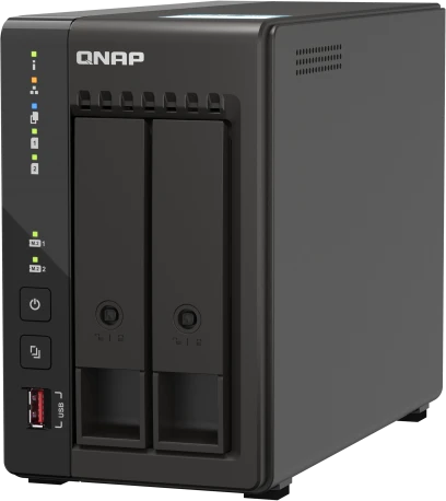 Сетевое хранилище без дисков/ SMB QNAP TS-253E-8G NAS, 2-tray w/o HDD. 2xHDMI-port. 4-core Celeron J6412 2-2.6 GHz, 8GB DDR,  2x2.5Gb LAN, 2 x M.2 2280 PCIe Gen 3 x2, 2x USB 3.2 Gen 2 (10Gbps) Port, 2x USB 2.0 port фото 8