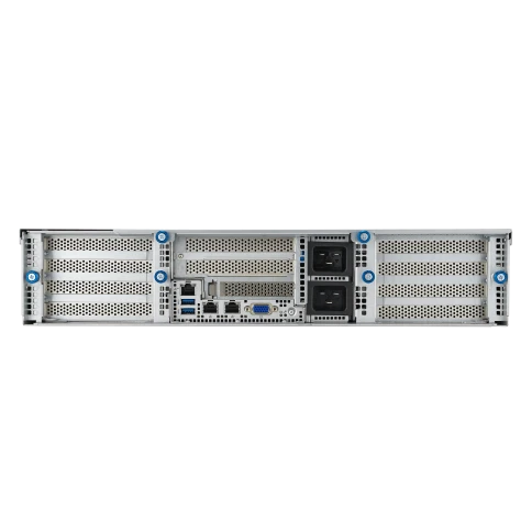 Серверная платформа/ ASUS ESC4000A-E12-SKU1, 2U GPU, 1 x SP5 LGA6096 EPYC 9004 (400W), 12DIMM DDR5, 2 x 2.5" SATA/SAS*/NVMe + 2 x 3.5" SATA/SAS*/NVMe + 2 x 3.5" SATA/SAS*,2 x GbE LAN (I350), 1+1 2600W фото 12