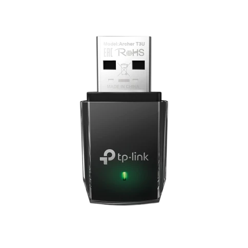 Адаптер Wi-Fi/ AC1300 Mini Wireless MU-MIMO USB Adapter?Mini Size, 867Mbps at 5GHz + 400Mbps at 2.4GHz, USB 3.0 фото 1