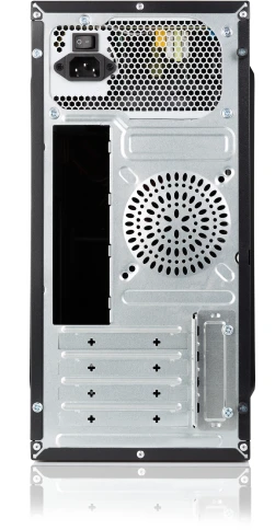 Корпус с блоком питания 450Вт./ Case Forza mATX, 450W, 2xUSB3.0, Black, w/o FAN, 12 cm fan PSU, power cord фото 4