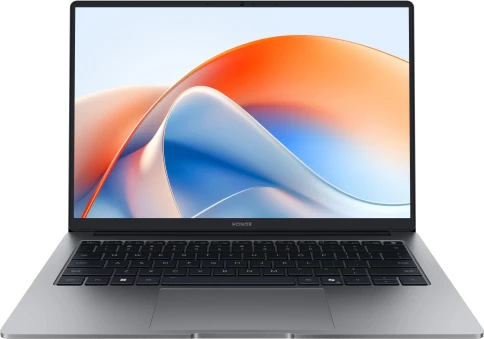 Ноутбук Honor MagicBook X14 Plus 2025 FermiB-5611 Core 5 220H 16Gb SSD1Tb Intel Iris Xe graphics 14" IPS WQXGA (2880x1800) Windows 11 Home grey space WiFi BT Cam (5301ALWA) фото 1