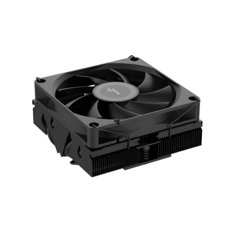 Кулер для процессора/ CPU Cooler SAMA U40 (130W, 4-pin PWM, 47mm, 4x6mm, 1x90mm, 38.18CFM, 34dBA, 2800RPM, S: 1851/1700/1200/115X, AM5/AM4, black) фото 1