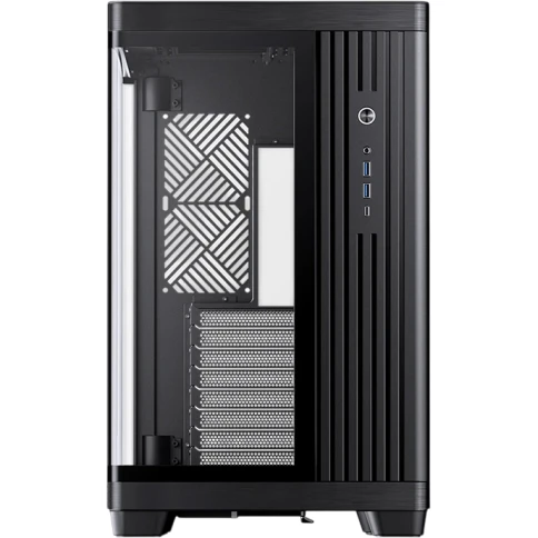 Корпус без блока питания/ Case JONSBO TK-4, Midi-Tower, TG, no fan, 2xUSB-A 3.0 + 1xUSB-C 3.2, ATX, mATX, mITX Black фото 4