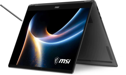 Ноутбук MSI Prestige 16 Flip AI+ C3MTG-028RU Core Ultra 9 386H 32Gb SSD2Tb Intel Arc 16" OLED Touch 2.8K (2880x1800) Windows 11 Pro grey WiFi BT Cam (9S7-262233-028) фото 4