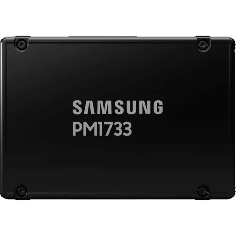 Твердотельный накопитель/ Samsung SSD PM1733, 3840GB, U.2(2.5" 15mm), NVMe, PCIe 4.0 x4/dual port x2, V-NAND, R/W 7000/3800MB/s, IOPs 1 500 000/135 000, TBW 7008, DWPD 1 (12 мес.) updated controller фото 1