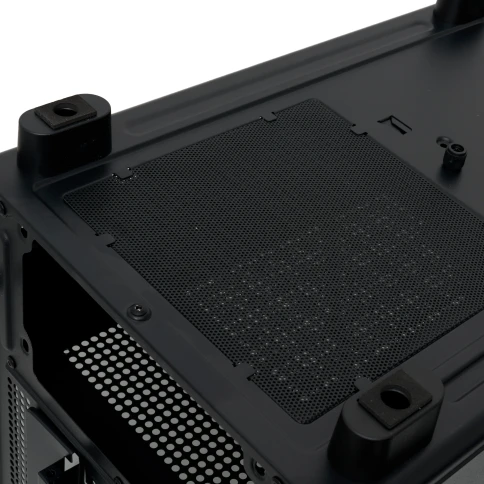 Корпус без блока питания/ Case HSPD F510, Panoramic Mid Tower, Black, TG, 0.5 SPCC, no fans ATX, mATX, mITX 180/280/160mm 1x2.5", 1x3.5", 7xPCI 1xUSB-A 3.0, 1xUSB-A 1.0 356x218x467mm фото 7