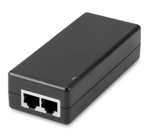 PoE-инжектор Gigabit Ethernet/ PoE-инжектор Gigabit Ethernet на 1 порт, мощностью до 30W. Совместим с оборудованием PoE IEEE 802.3af/at (без автоматического определения PoE) Мощность PoE на порт - до 30W. Напряжение PoE - 48V(конт. 1,2(+), 3,6(-)). Порты: фото 1