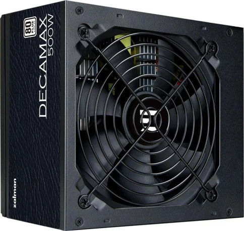 Блок питания Zalman ATX 500W ZM500-LX3 80+ (20+4pin) APFC 120mm fan 4xSATA RTL [ZM500-LX3] фото 2