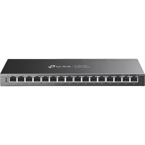 Коммутатор/ 16-Port Gigabit Desktop Switch with 16-Port PoE+ фото 1