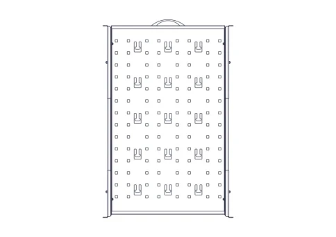 Выдвижная полка Systeme Electric, серия Uniprom, 1U, 650мм, до 45кг фото 3