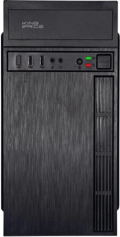 Корпус KingPrice KPCC-MN210 черный mATX 1x80mm 2x120mm 2xUSB2.0 audio [KPCC-MN210] фото 2