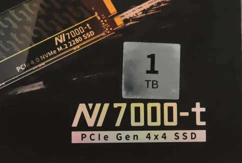 Твердотельный накопитель Netac PCIe 4.0 x4 1TB NT01NV7000t-1T0-E4X NV7000-t M.2 2280 [NT01NV7000T-1T0-E4X] фото 7