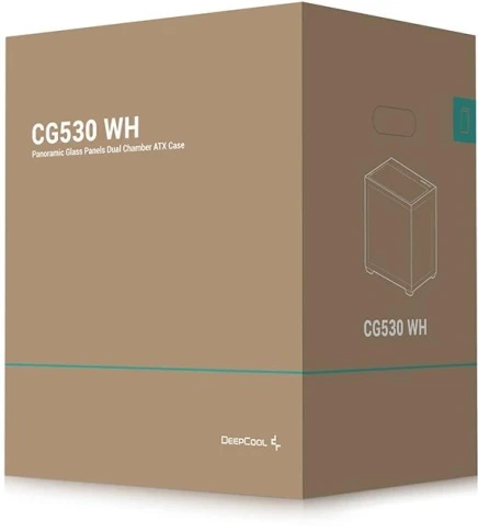 Корпус Deepcool CG530 WH белый ATX 2x120mm 2x140mm 2xUSB2.0 1xUSB3.0 audio bott PSU [R-CG530-WHNDA0-G-1] фото 6