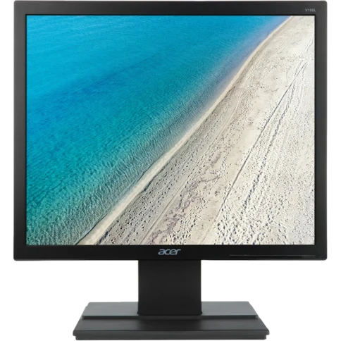 Монитор/ ACER V196LBB 19'', Black Matt, 5:4, IPS, 1280x1024, 5ms, 250cd, 75Hz, VGA,  Vesa:100x100 фото 1