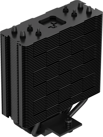 Кулер Deepcool AG400 Bk ARGB Soc-AM5/AM4/1200/1700/1851 черный/белый 4-pin 31.6dB Al+Cu 220W 614gr Ret (R-AG400-BKANMC-G-2) [R-AG400-BKANMC-G-2] фото 7