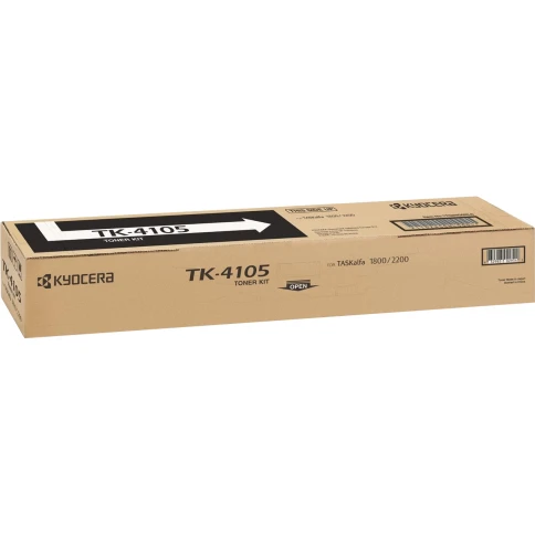 тонер-картридж Kyocera TK-4105/ Toner Cartridge Kyocera TK-4105 15 000 pages for TASKalfa 1800, TASKalfa 2200, TASKalfa 1801, TASKalfa 2201 фото 3