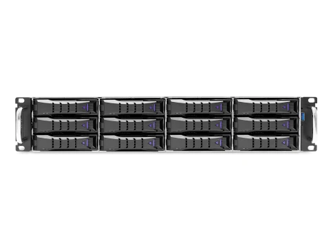 Серверная платформа/ SB202-TU, 2U 12x 3.5"/2.5" SAS/SATA hot-swap (EOB BP), 2x 2.5" SATA hot-swap, 6x 6038 fan, Acbel 1200W redundant power supply platinum, Tucana motherboard, Intel Lewisburg, DDR4 RDIMM x16, Intel PCH C621A, 2x 1G NIC onb фото 4