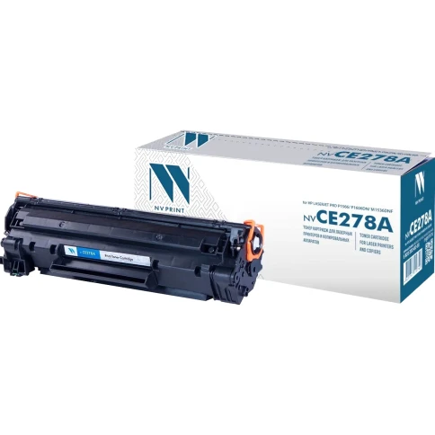 -/ Тонер-картридж NVP NV-CE278A для HP LaserJet Pro P1566/ P1606dn/ M1536dnf (2100k) фото 2