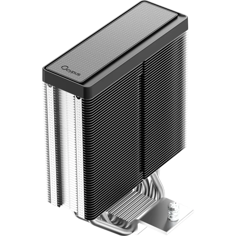 Кулер для процессора/ CPU Cooler Ocypus Delta A40 Elite BK Dual FAN (220W, 4-pin PWM, 156.7mm, Al/Cu, 4x6mm, 2x120mm, 73CFM, 29dBA, 2000RPM, S: 1851/1700/1200/115X, AM5/AM4, black) фото 5