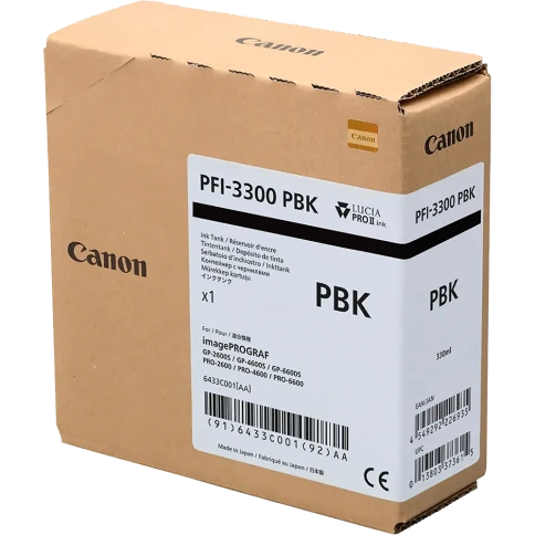 Картридж/ CANON INK PFI-3300 PBK фото 1