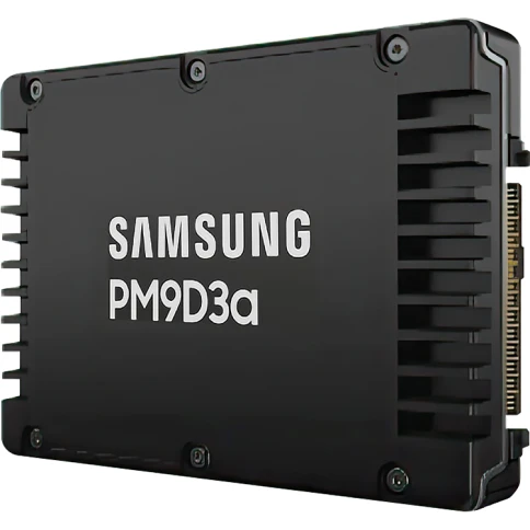 Твердотельный накопитель/ Samsung SSD PM9D3a, 15360GB, U.2(2.5" 15mm), NVMe, PCIe 5.0x4, 3D TLC, R/W 12000/6000MB/s, IOPs 2 000 000/350 000, TBW 28032, DWPD 1 (12 мес.) фото 3