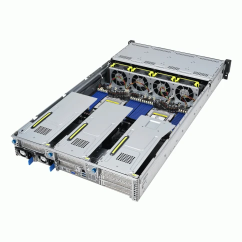 Серверная платформа/ ASUS RS720A-E12-RS12/10G/2.6kW/8NVMe/GPU фото 5
