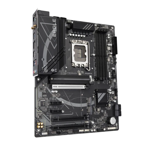 Материнская плата/ MB GIGABYTE INTEL Z790 s1700, 4xDDR5(192GB), HDMI 2.1/DP, 1xPCIe 5.0x16, 1xPCIe 4.0x16, 1xPCIe 3.0x16, 2xPCIe 3.0, , 1xLAN (2.5GbE), Wi-Fi, BT, 4xSATA 6Gb/s, 3xM.2, 1xUSB-C, 5xUSB 3.2, 2xUSB 2.0, 1xPS/2, ATX фото 4