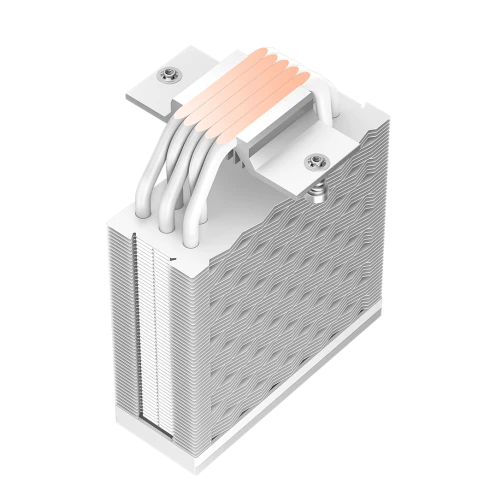 Кулер для процессора/ CPU Cooler PCCooler RT500 TC ARGB WH (245W, 4-pin PWM, 152mm, Al/Cu, 5x6mm, ARGB, 1x120mm, 73.32CFM, 34.9dBA, 2200RPM, S: 1851/1700/1200/115X, AM5/AM4, white) фото 4