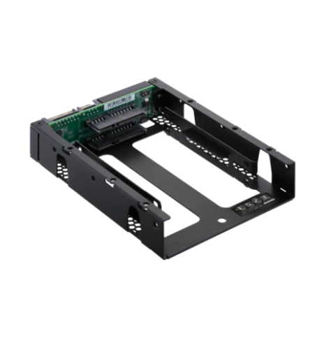 Адаптер/ QNAP QDA-A2AR HDD/SSD drives adapter  2 x SATA 2.5" HDD/SSD -> 1 x  SATA 3.5 " TRAY , Transfer rate 6 Gb/s. Supports RAID 0, 1, JBOD. w/o HDD фото 2