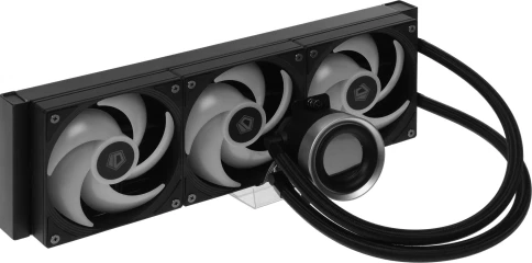 Система водяного охлаждения ID-Cooling FX360 Inf ARGB Soc-AM5/AM4/1200/1700/1851 черный 4-pin 27.2dB Al+Cu 350W Ret [FX360 INF] фото 18
