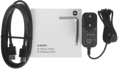 Монитор Xiaomi 27" A27Qi 2026 черный IPS LED 6ms 16:9 HDMI матовая 1300:1 300cd 178гр/178гр 2560x1440 120Hz DP 2K 3.9кг фото 15