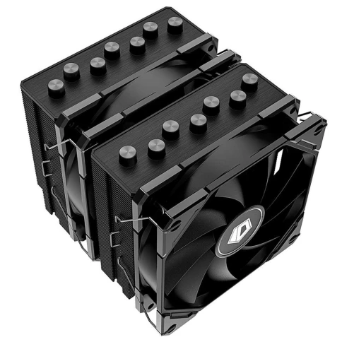 Вентилятор Cooler ID-Cooling SE-207 XT ADVANCED BLACK  280W/ PWM/ All Intel/AMD/ 2 fans/ Screws фото 3