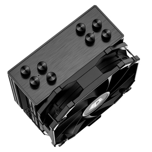 Кулер для процессора ID-COOLING 180W S_MULTI 4pin PWM 12cm fan SE-224-XTS MINI BLACK фото 3